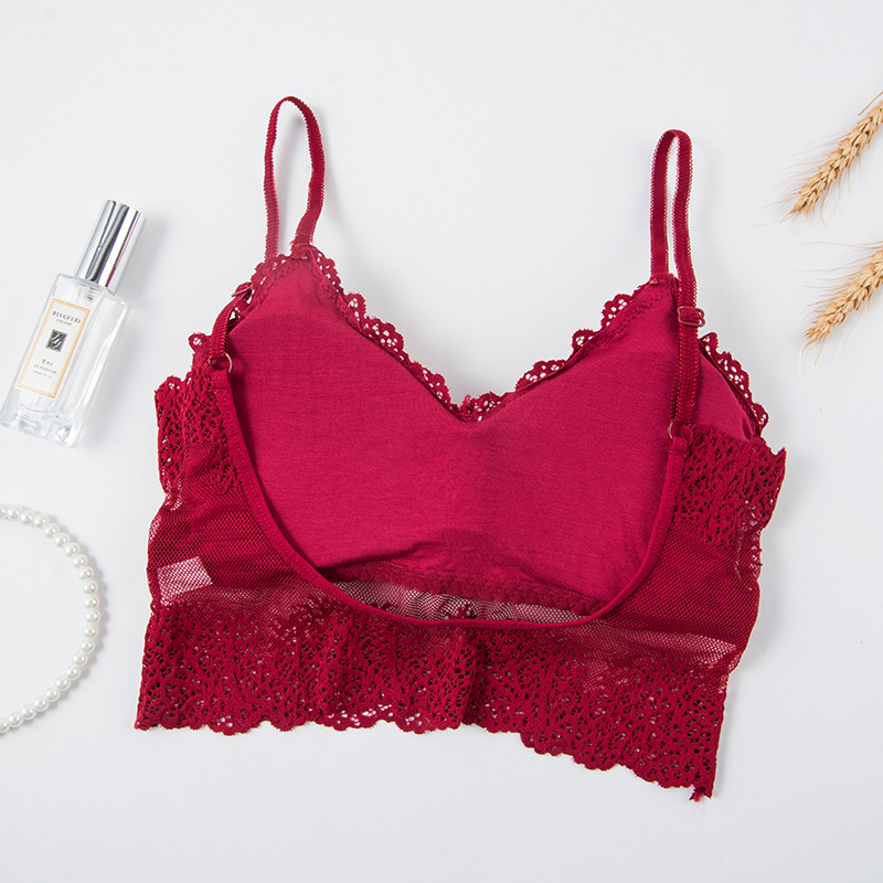 Lace Bralette Set - 3D Sexy Lingerie reggiseno sportivo senza