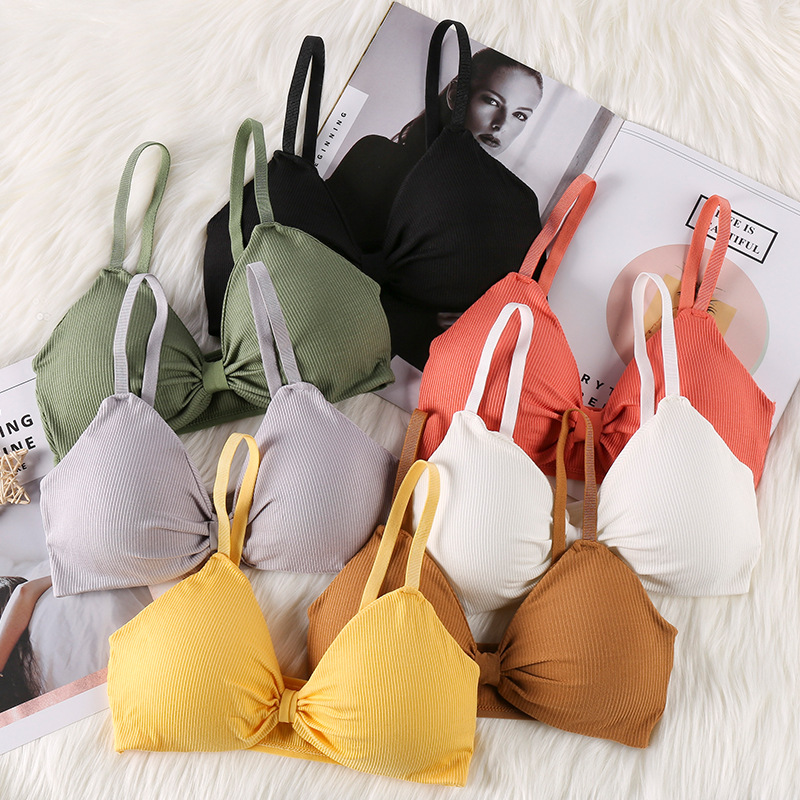T Shirt Bra Seamless - Reggiseno Sportivo Sexy da Donna, Bralette