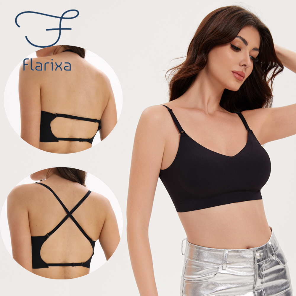 Convertible Bra Multiway - Flarixa reggiseno senza cuciture con schiena